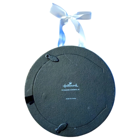 Hallmark Picture Handprint Frame 6” Round Baby Baptism Gift - Picture 2 of 6